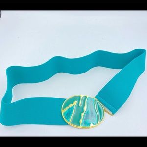 ☄️Vintage Womens Ladies Metal Buckle Elastic Waist